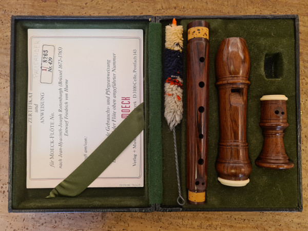 Moeck Sopran Rottenburgh 429, Palisander, gebraucht