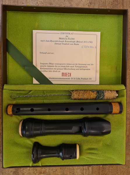 Moeck Rottenburgh Altflöte 4307, Ebenholz, gebraucht
